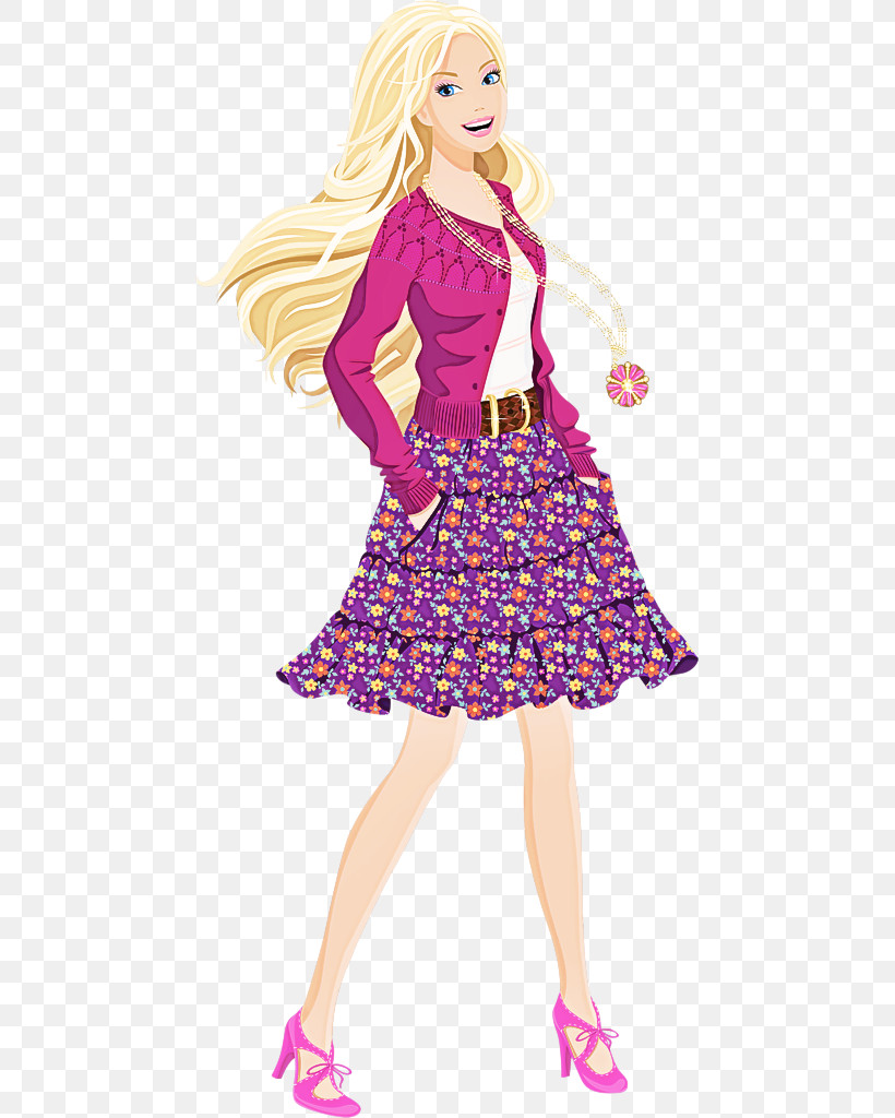 Clothing Costume Design Fashion Design Costume Purple, PNG, 462x1024px, Clothing, Barbie, Costume, Costume Accessory, Costume Design Download Free