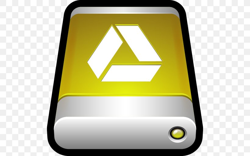 Computer Icon Brand Yellow Sign, PNG, 512x512px, Google Drive, Brand, Cloud Storage, Computer Icon, Csssprites Download Free