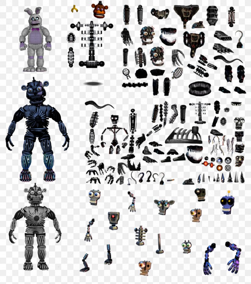 Five Nights At Freddy's 2 Five Nights At Freddy's 4 Animatronics Endoskeleton, PNG, 841x950px, Watercolor, Cartoon, Flower, Frame, Heart Download Free