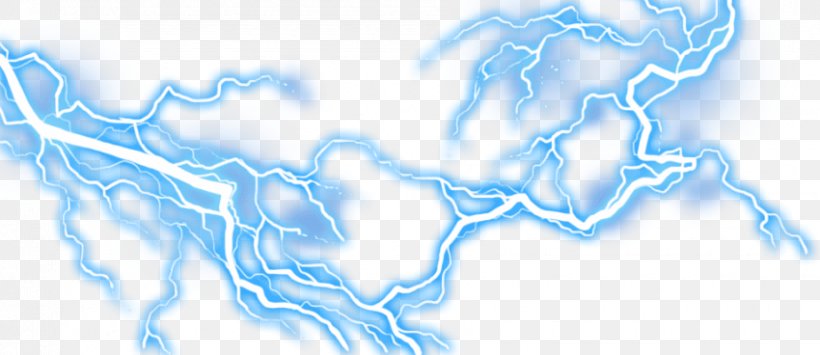 Lightning Clip Art, PNG, 850x368px, Lightning, Blue, Document, Electric Blue, Organism Download Free