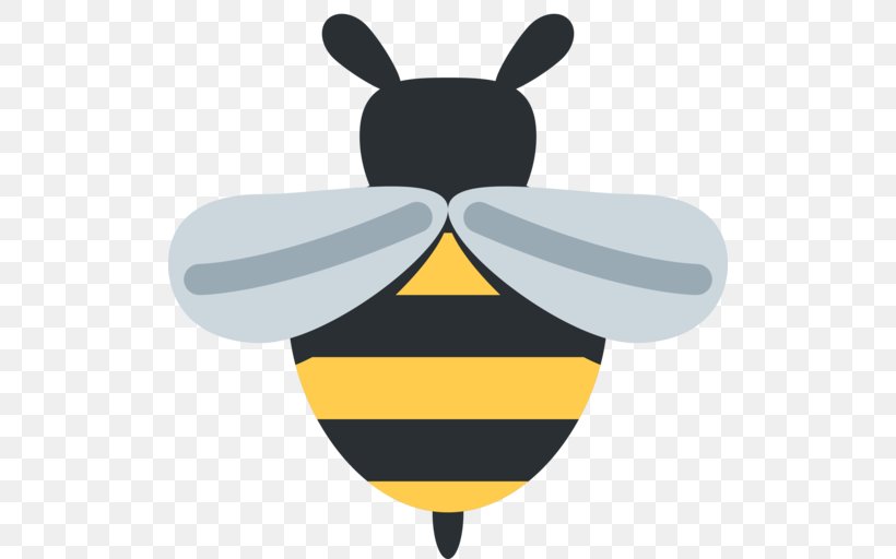 Keeping Bees Emoji Western Honey Bee Worker Bee, PNG, 512x512px, Bee, Android Oreo, Bumblebee, Emoji, Emojipedia Download Free