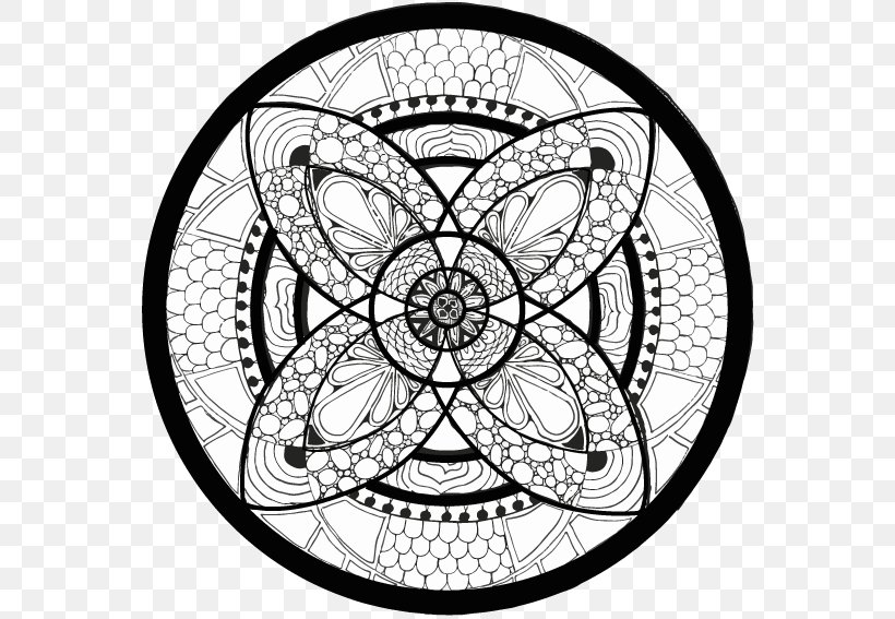 Visual Arts Circle Line Art Symmetry, PNG, 567x567px, Visual Arts, Area, Art, Bicycle Wheel, Black And White Download Free
