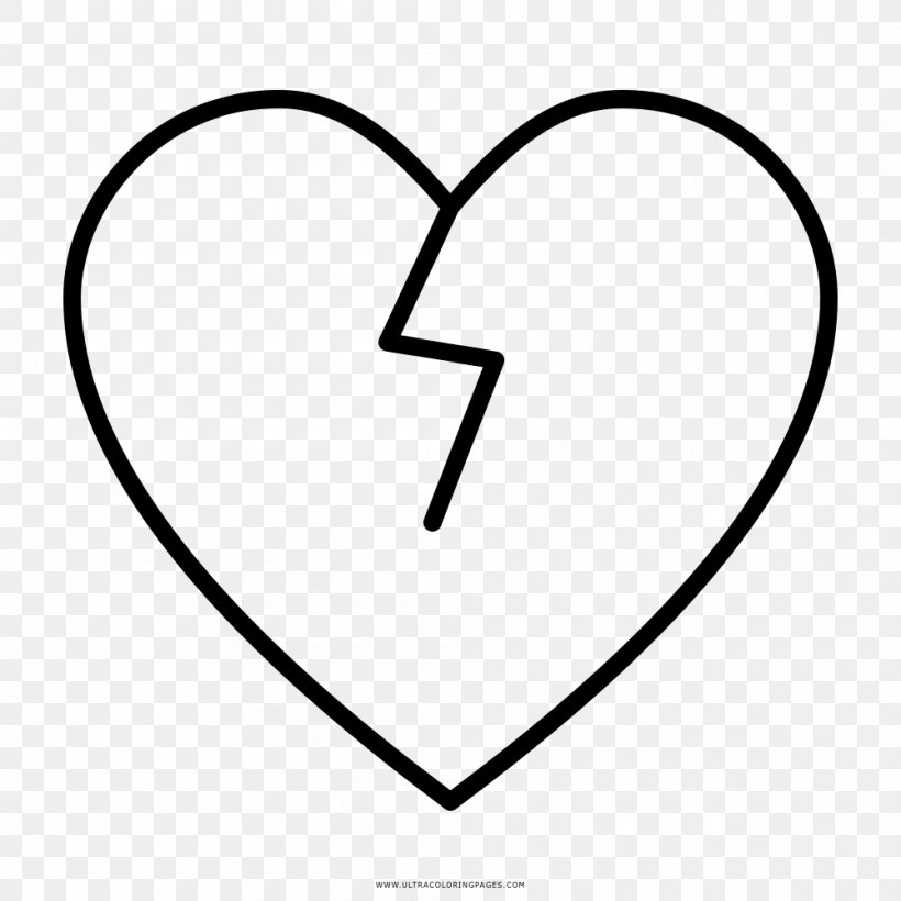 Line Art Heart Line Symbol Coloring Book, PNG, 1000x1000px, Line Art, Blackandwhite, Coloring Book, Heart, Symbol Download Free