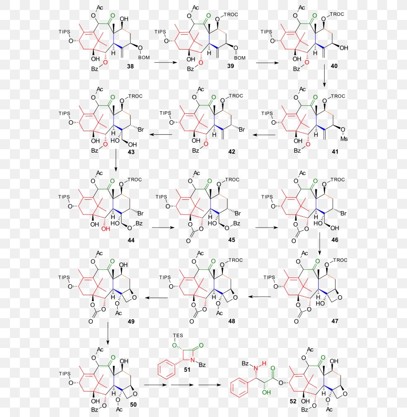Paclitaxel Total Synthesis Wender Taxol Total Synthesis Chemical Synthesis, PNG, 600x839px, Paclitaxel Total Synthesis, Area, Chemical Synthesis, Convergent Synthesis, Epoxide Download Free