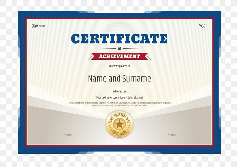 Royalty-free Academic Certificate Illustration, PNG, 3508x2481px, Royaltyfree, Academic Certificate, Akademickxfd Certifikxe1t, Brand, Diploma Download Free