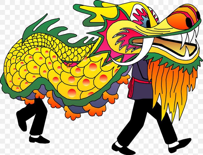Chinese New Year Dragon Dance Lion Dance Lantern Festival Tradition, PNG, 1500x1146px, Chinese New Year, Art, Artwork, Culture, Dance Download Free