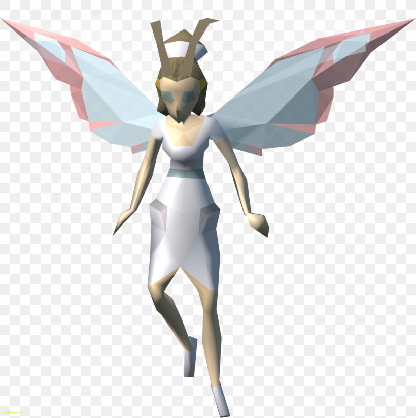 Fairy Old School RuneScape Angelet De Les Dents Wikia, PNG, 1600x1607px, Fairy, Angelet De Les Dents, Black And White, Fictional Character, Figurine Download Free