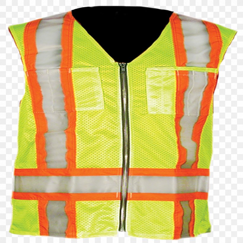 Gilets T-shirt High-visibility Clothing Sleeveless Shirt International Safety Equipment Association, PNG, 1200x1200px, Gilets, Clothing, High Visibility Clothing, Highvisibility Clothing, Lime Download Free
