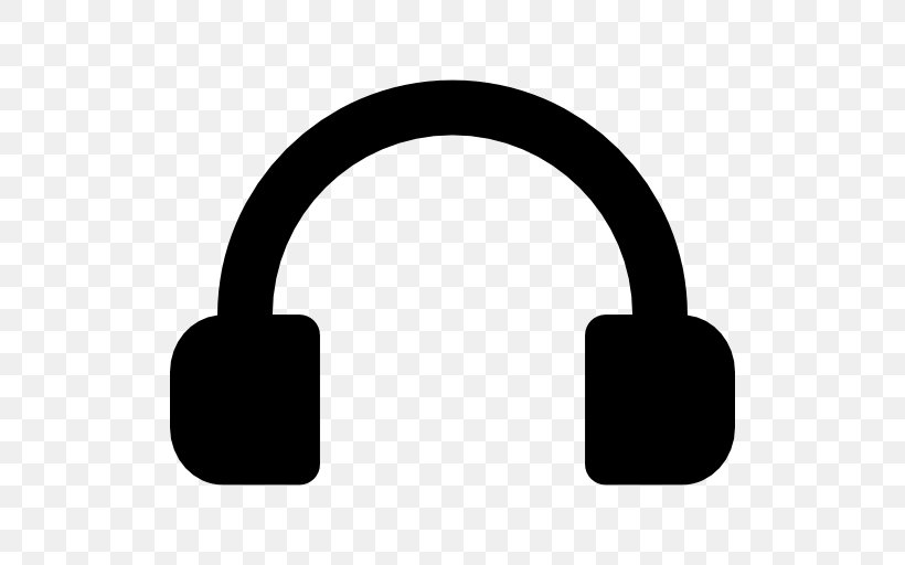 Headphones Symbol Clip Art, PNG, 512x512px, Headphones, Audio, Audio Equipment, Black And White, Headset Download Free