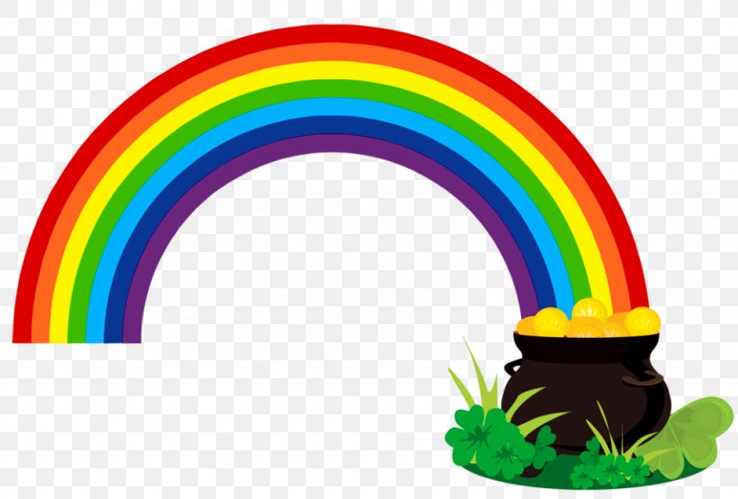 Saint Patrick's Day Rainbow Gold Clip Art, PNG, 1024x693px, Saint Patrick S Day, Color, Gold, Holiday, Irish People Download Free