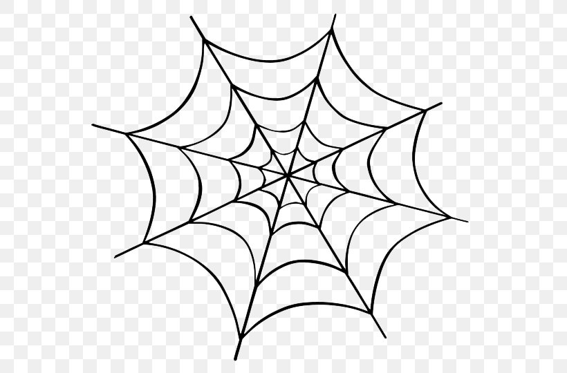 Spider Web Clip Art, PNG, 580x540px, Spider, Area, Black And White ...