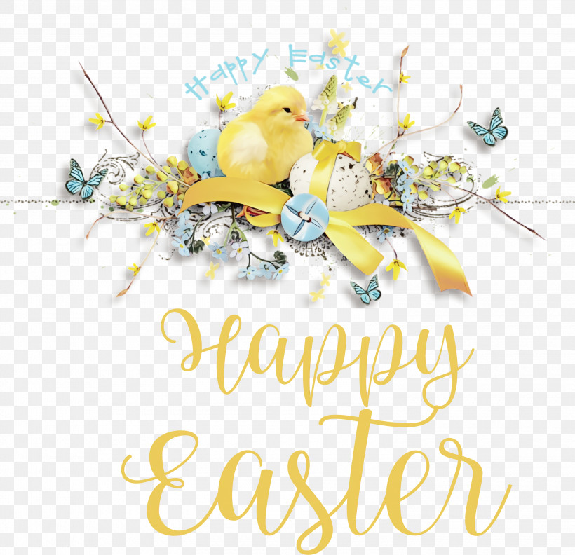 Easter Background, PNG, 3000x2899px, Happy Easter, Chicken And Ducklings, Cut Flowers, Easter Background, Greeting Card Download Free