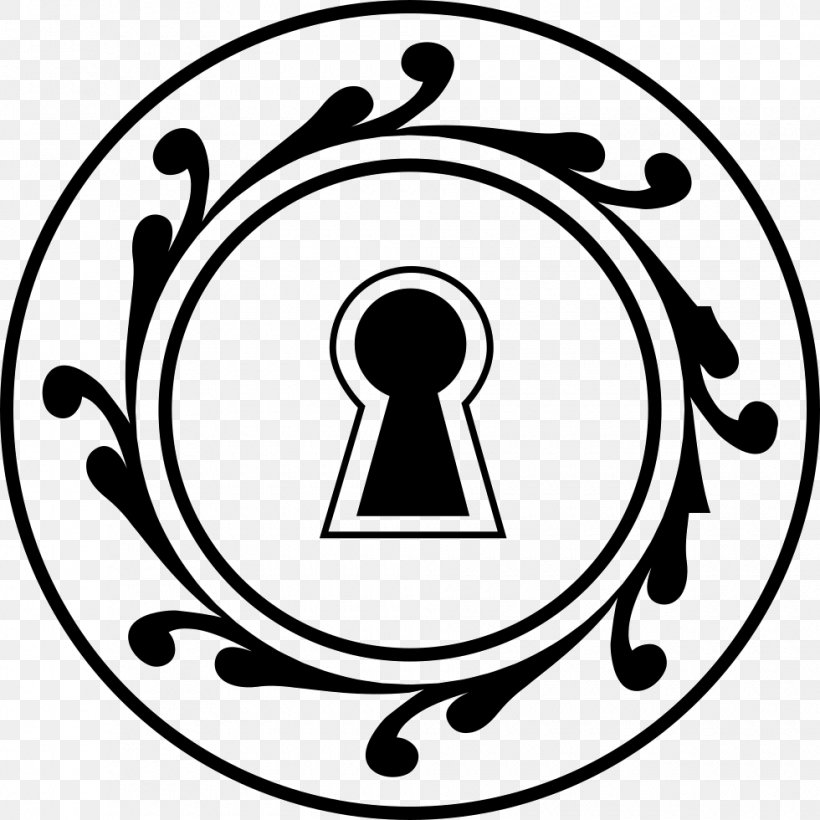 Keyhole Shape Lock Circle, PNG, 980x980px, Keyhole, Area, Black And White, Geometry, Information Download Free