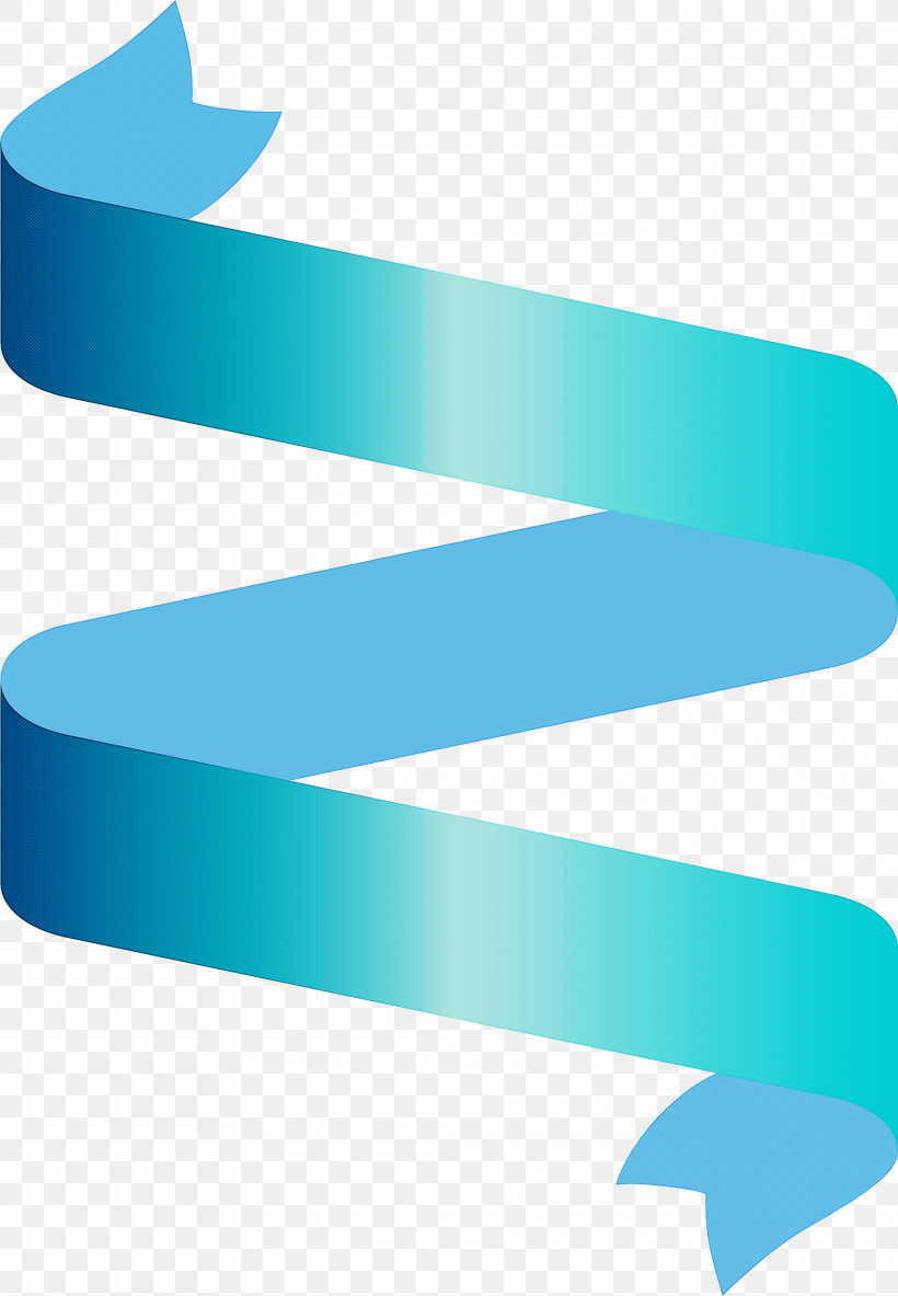 Ribbon Multiple Ribbon, PNG, 2078x2999px, Ribbon, Aqua, Blue, Electric Blue, Line Download Free