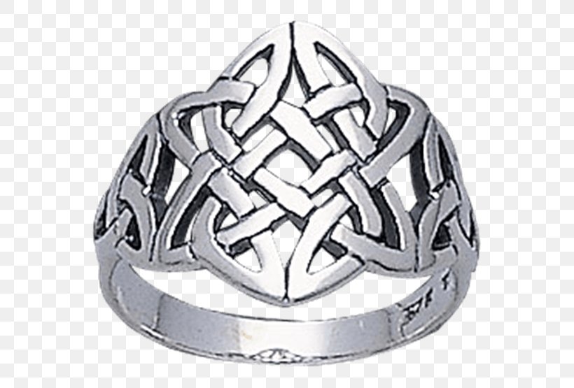 Silver Endless Knot Ring Symbol, PNG, 555x555px, Silver, Body Jewellery, Body Jewelry, Bronze, Celts Download Free