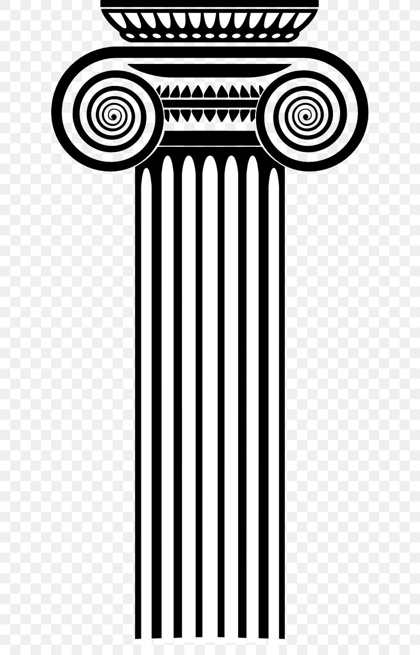 Column Ionic Order Temple Clip Art, PNG, 640x1280px, Column, Ancient Greek Architecture, Ancient Greek Temple, Ancient Roman Architecture, Architecture Download Free