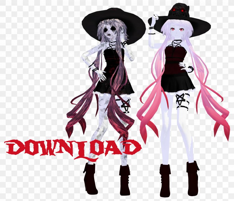 Costume MikuMikuDance Art Vocaloid Vampire, PNG, 4638x4000px, Watercolor, Cartoon, Flower, Frame, Heart Download Free