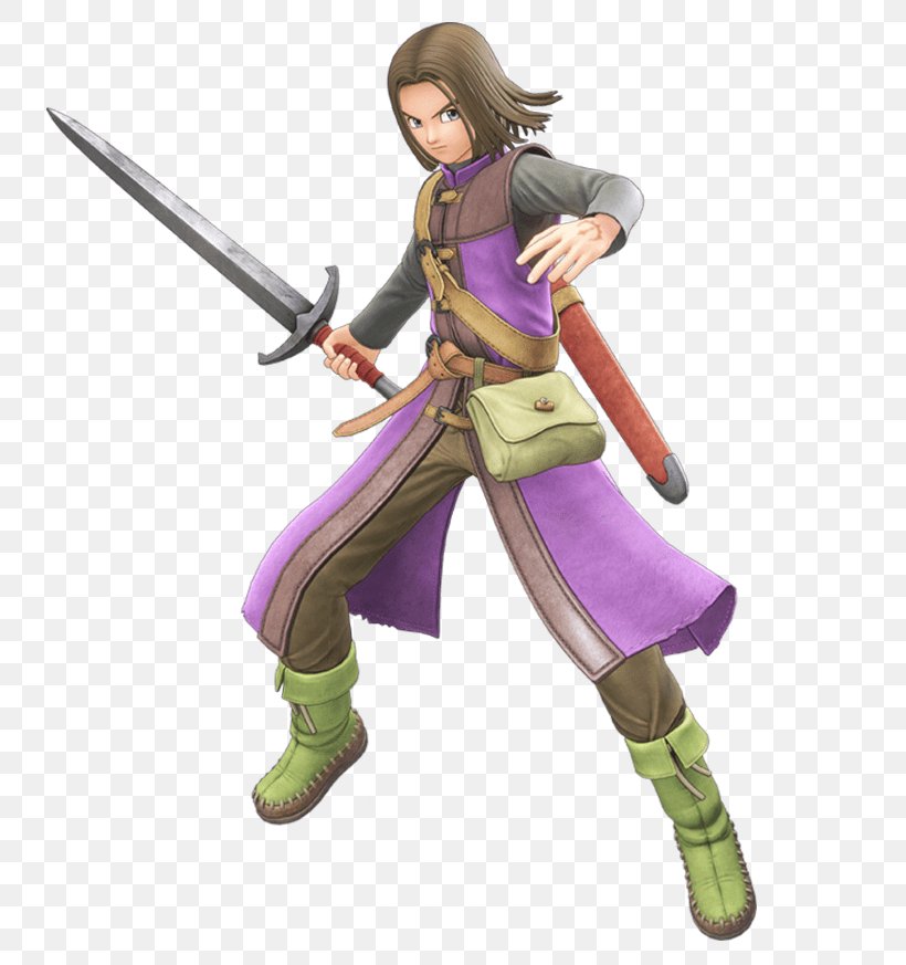 Dragon Quest XI Square Enix Electronic Entertainment Expo Hero, PNG, 794x873px, Dragon Quest Xi, Action Figure, Action Toy Figures, Character, Cold Weapon Download Free