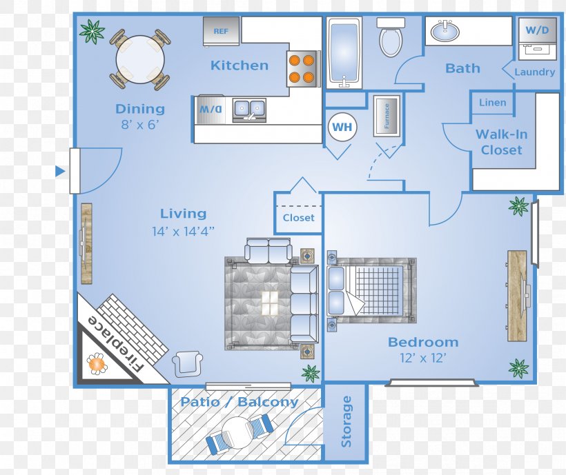 Floor Plan Advenir At Wildwood House Apartment, PNG, 2338x1965px, Floor Plan, Apartment, Area, Business, Colorado Download Free