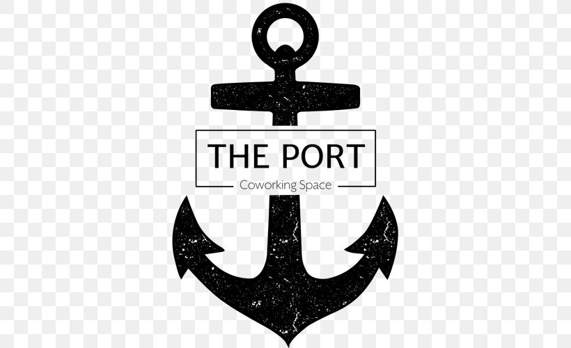 The Port Coworking Space Ship, PNG, 500x500px, Port, Alberta, Anchor, Black And White, Brand Download Free