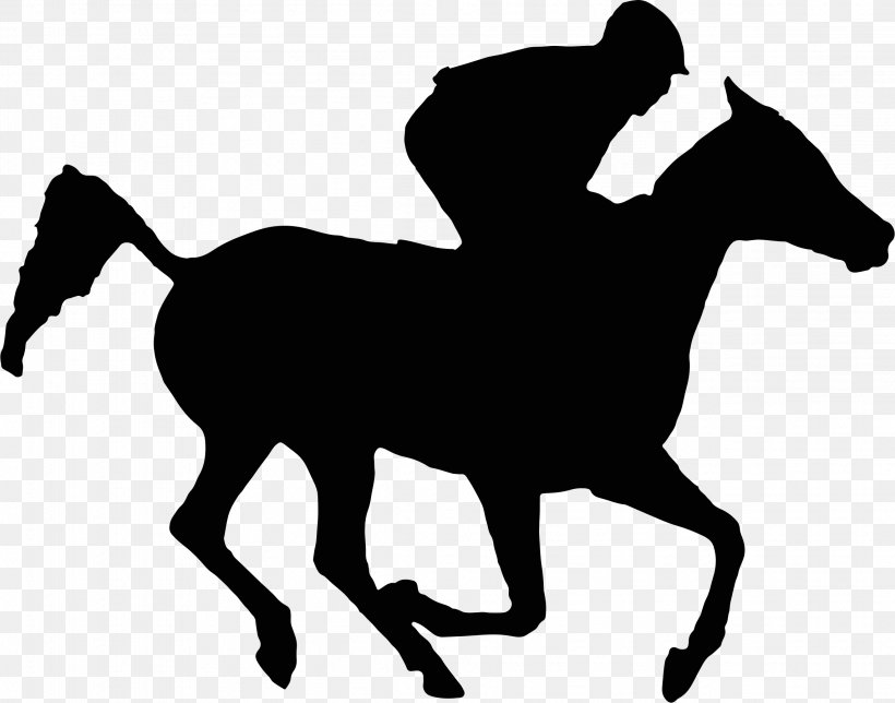 Arabian Horse Thoroughbred Horse Racing Silhouette Clip Art, PNG, 2284x1794px, Arabian Horse, Black, Black And White, Bridle, Colt Download Free