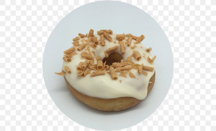 Banoffee Pie White Chocolate Caramel Vlokken Donuts, PNG, 500x500px, Banoffee Pie, Advocaat, Brown, Butterscotch, Caramel Download Free