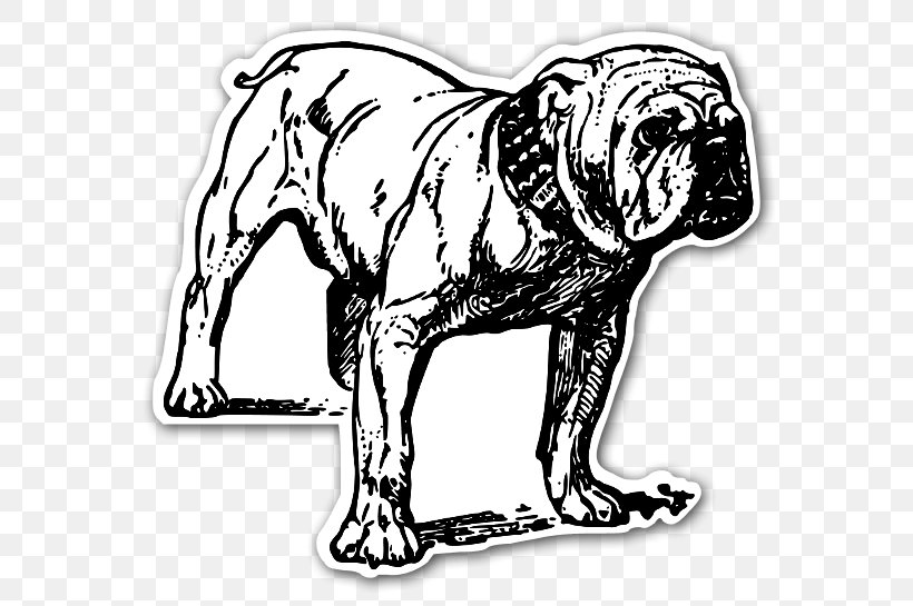 French Bulldog Boston Terrier Boxer Clip Art, PNG, 600x545px, Bulldog, Art, Artwork, Black, Black And White Download Free