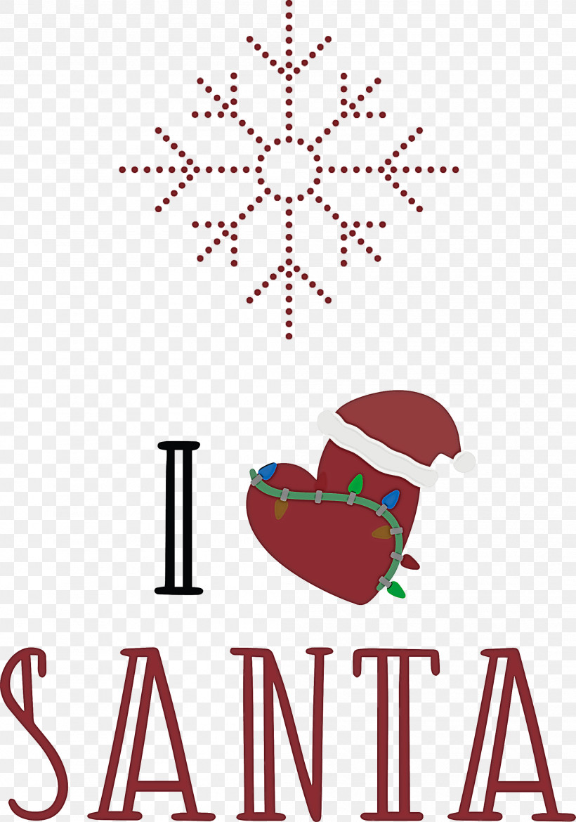 I Love Santa Santa Christmas, PNG, 2101x3000px, I Love Santa, Black, Black Screen Of Death, Christmas, Christmas Day Download Free