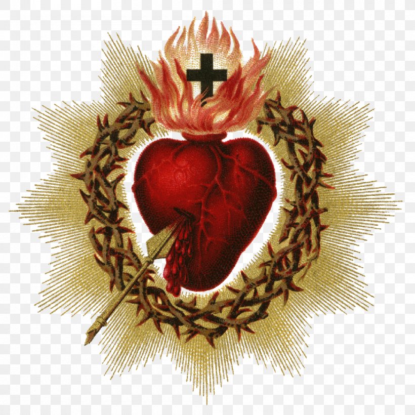 Feast Of The Sacred Heart Catholic Devotions Holy Card, PNG, 1000x1000px, Sacred Heart, Catholic Devotions, Catholicism, Eucharistic Adoration, Feast Of The Sacred Heart Download Free