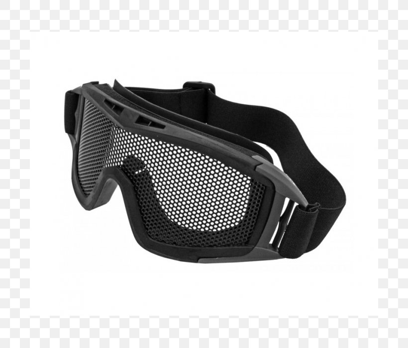 Goggles Chicken Wire Mesh SWAT Mask, PNG, 700x700px, Goggles, Airsoft, Black, Black M, Chicken Wire Download Free