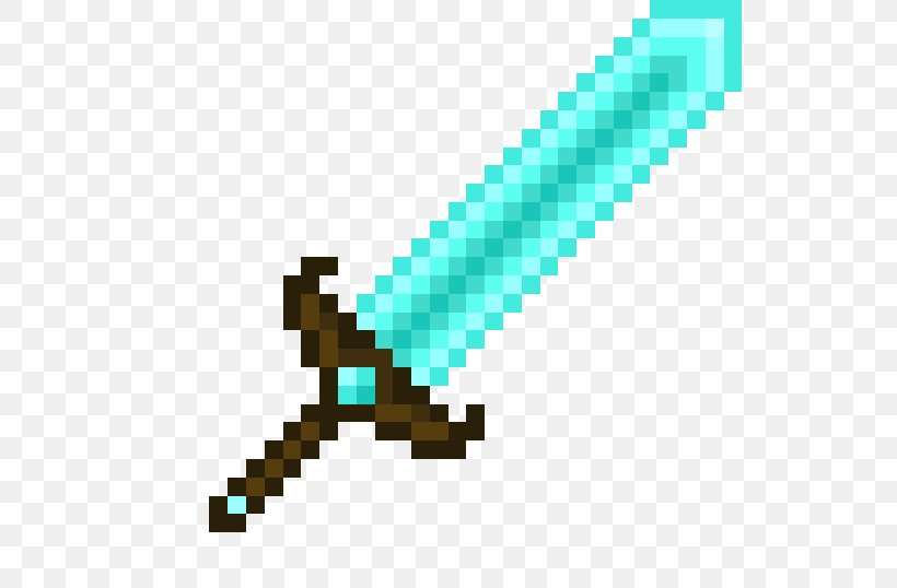 Pixel Art Minecraft Sword, PNG, 538x538px, Pixel Art, Art, Craft, Diagram, Drawing Download Free