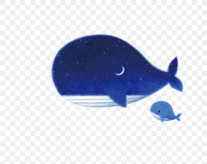 Whale Art Painting Illustration, PNG, 1500x1191px, Whale, Art, Blue, Cartoon, Cobalt Blue Download Free