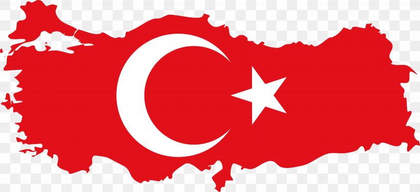 Flag Of Turkey Map, PNG, 5555x2550px, Flag Of Turkey, Blank Map, Flag, Flag Of Bangladesh, Heart Download Free