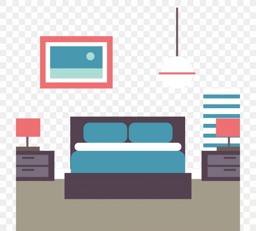Graphic Design Furniture Bedroom, PNG, 4763x4308px, Furniture, Bed, Bedroom, Brand, Designer Download Free