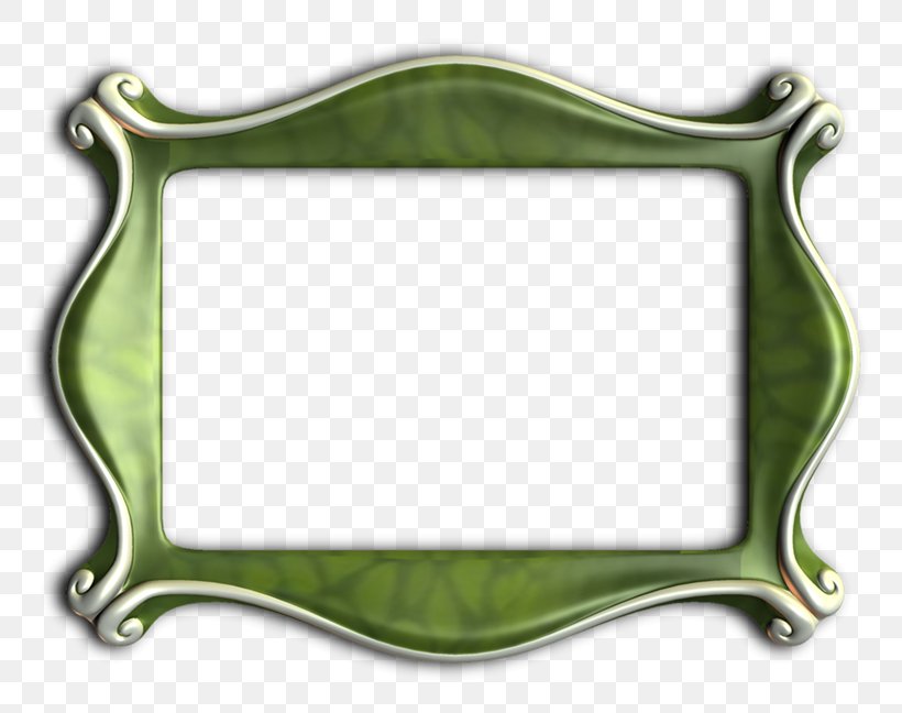 Metal Picture Frames Rectangle, PNG, 800x648px, Metal, Green, Picture Frame, Picture Frames, Rectangle Download Free