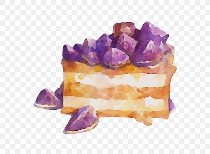 Watercolor Background, PNG, 600x600px, Watercolor, Amethyst, Baked Goods, Cream, Cuisine Download Free