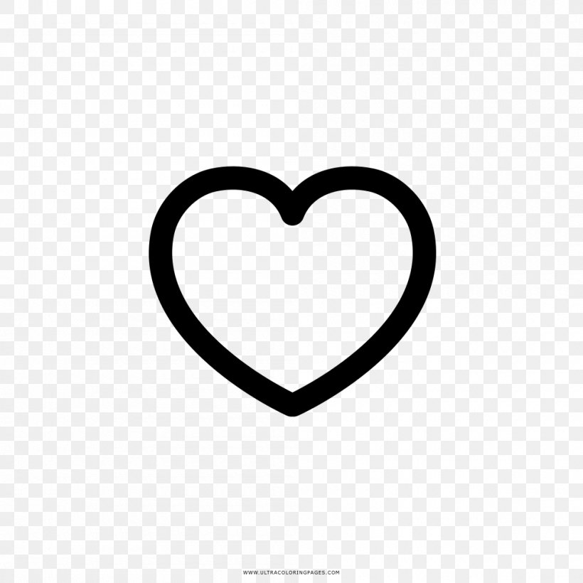 Drawing Heart, PNG, 1000x1000px, Drawing, Black And White, Body Jewelry, Child, Coloring Book Download Free