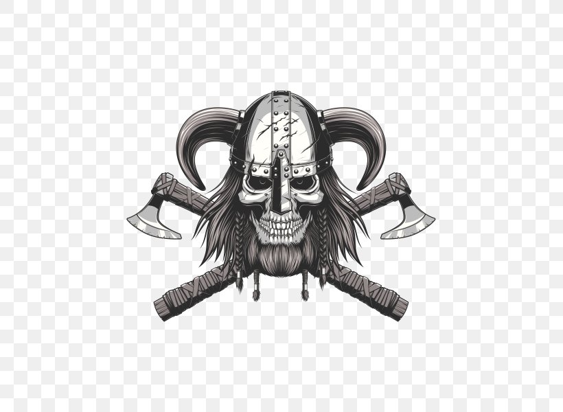 Royalty-free Viking Skull Drawing, PNG, 600x600px, Royaltyfree, Art, Bone, Drawing, Skull Download Free