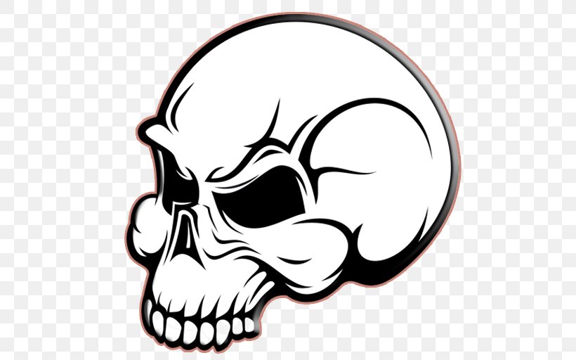 Calavera Drawing Clip Art Skull Halloween, PNG, 512x512px, Calavera, Art, Artwork, Black And White, Bone Download Free