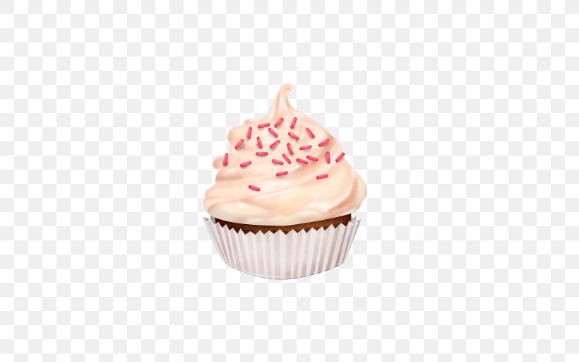 Cupcake Petit Four Muffin Buttercream, PNG, 512x512px, Cupcake, Baking, Baking Cup, Buttercream, Cake Download Free