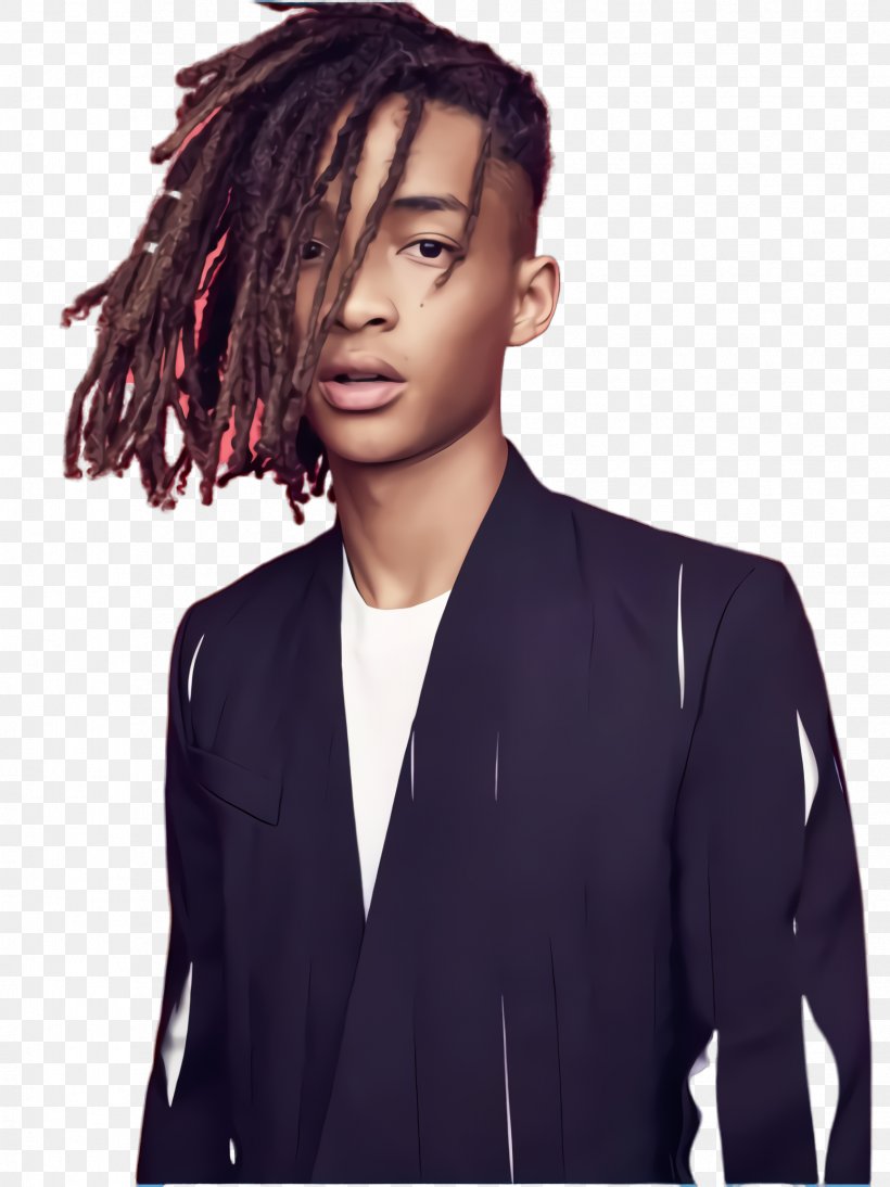 Hair Cartoon, PNG, 1732x2312px, Jaden Smith, Black, Black Hair, Blazer, Brown Download Free