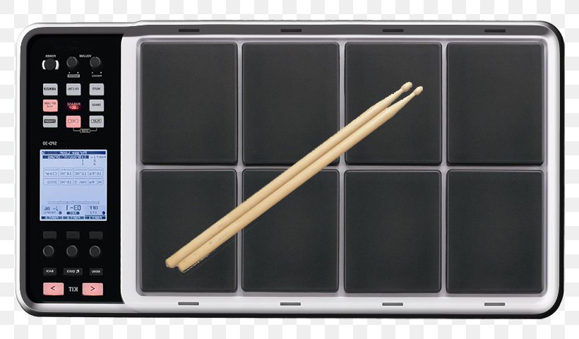 Practice Pads Electronic Drums Roland Octapad, PNG, 800x480px, Watercolor, Cartoon, Flower, Frame, Heart Download Free