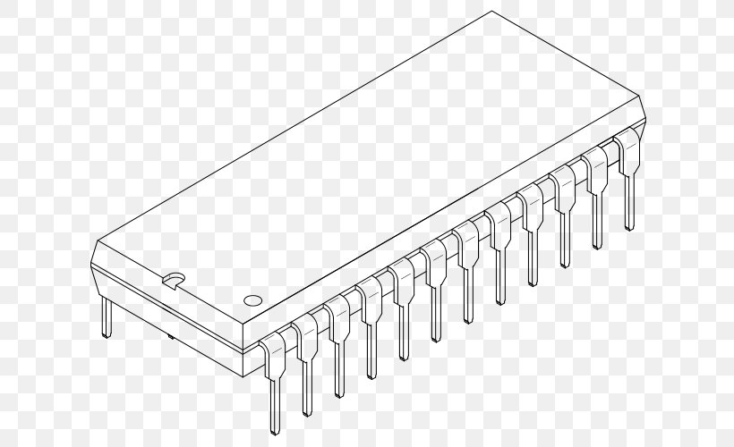 Dual In-line Package Integrated Circuits & Chips Integrated Circuit Packaging Electronic Circuit, PNG, 700x500px, 555 Timer Ic, Dual Inline Package, Chip Carrier, Electronic Circuit, Electronics Download Free
