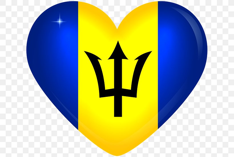 Heart Banner, PNG, 640x553px, Flag Of Barbados, Banner, Barbadians, Barbados, Coat Of Arms Of Barbados Download Free