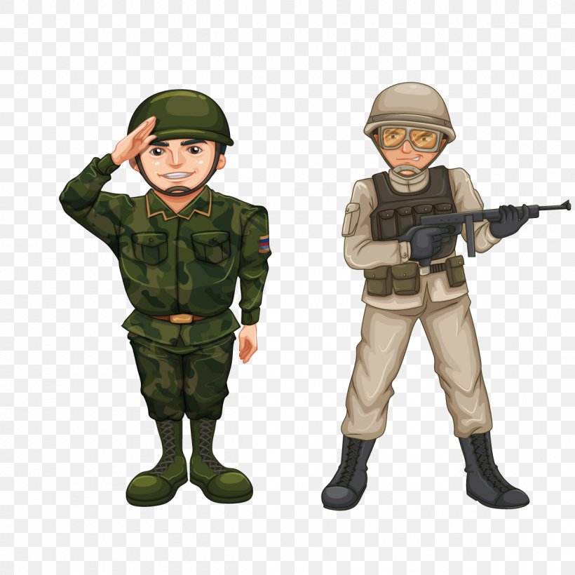 Soldier Royalty-free Illustration, PNG, 1200x1200px, Soldier, Army, Army Men, Computer Animation, Figurine Download Free