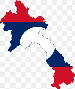 Thai - Flag Of Laos Map Flag Of Cambodia PNG
