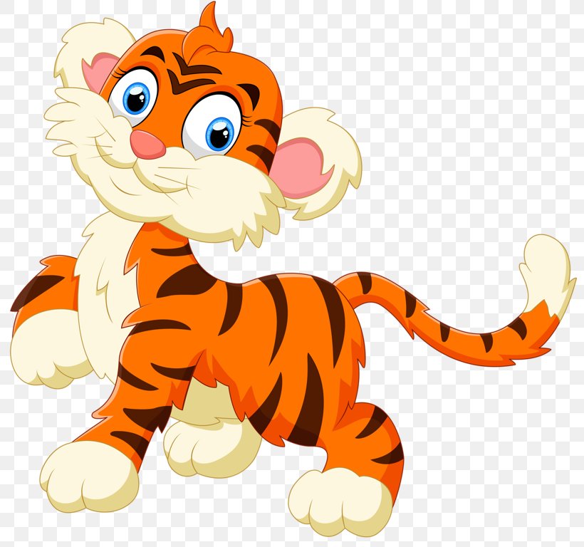 Tiger Cartoon Royalty-free, PNG, 800x768px, Tiger, Animal Figure, Art, Big Cats, Carnivoran Download Free