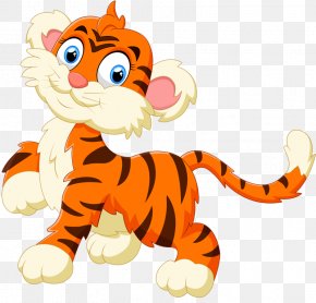 Safari - Tiger Cartoon Royalty-free PNG