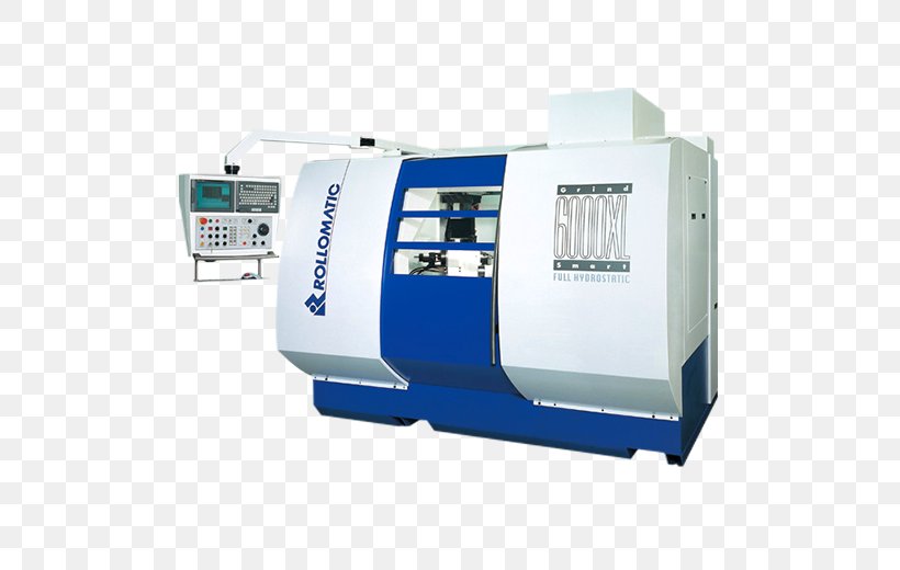 Grinding Machine Rollomatic Tool Computer Numerical Control, PNG, 520x520px, Machine, Accuracy And Precision, Basket, Computer Numerical Control, Cutting Download Free