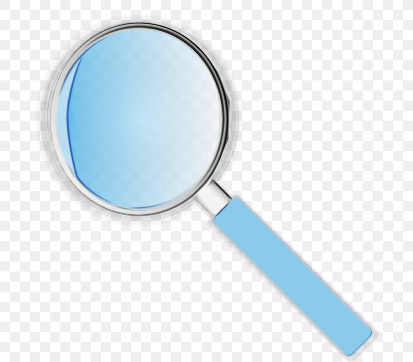 Magnifying Glass, PNG, 687x720px, Watercolor, Aqua, Azure, Circle, Magnifier Download Free